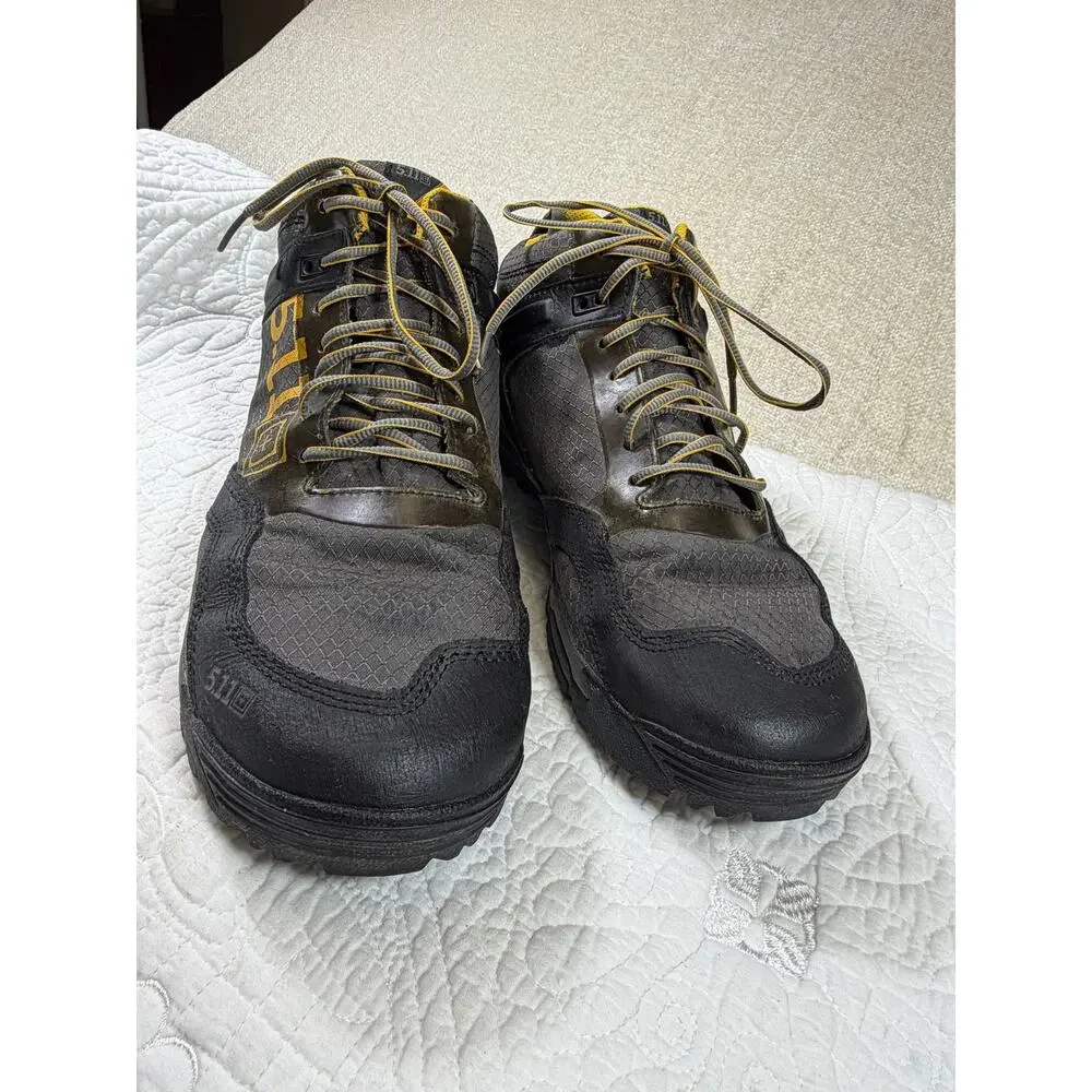 5.11 Tactical Men's Gray 12 Range Master High Top Tactical Outdoor Hiking Shoes